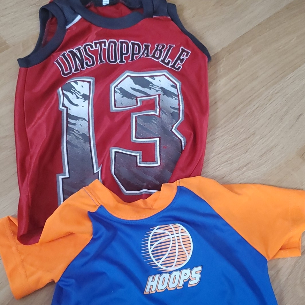 2 boy shirts